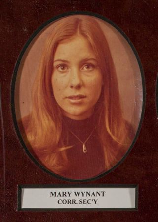 Beta Tau Chapter Composite Detail, Mary Wynant, 1972-1973