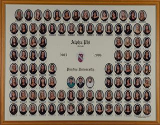 Delta Mu Chapter Composite Photograph, 2005-2006