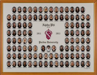 Delta Mu Chapter Composite Photograph, 2011-2012