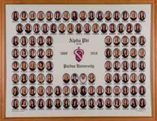 Delta Mu Chapter Composite Photograph, 2009-2010