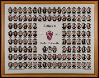 Delta Mu Chapter Composite Photograph, 2012-2013