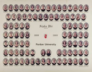 Delta Mu Chapter Composite Photograph 1, 1999-2000