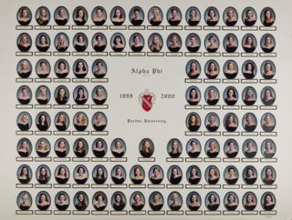 Delta Mu Chapter Composite Photograph 2, 1999-2000