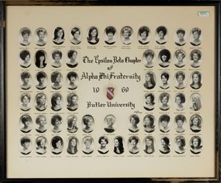Epsilon Beta Chapter Composite Photograph, 1969