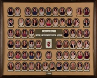 Epsilon Beta Chapter Composite Photograph, 1981-1982