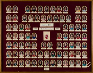 Epsilon Beta Chapter Composite Photograph, 1985-1986