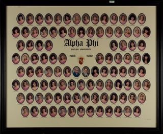 Epsilon Beta Chapter Composite Photograph, 1988-1989