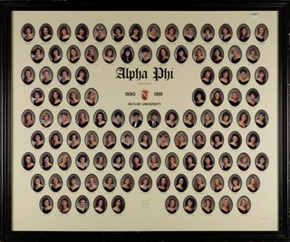 Epsilon Beta Chapter Composite Photograph, 1990-1991