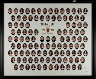 Epsilon Beta Chapter Composite Photograph, 1995-1996