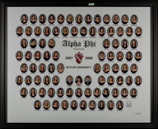Epsilon Beta Chapter Composite Photograph, 2007-2008