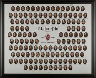 Epsilon Beta Chapter Composite Photograph, 2016-2017