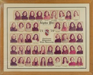 Epsilon Chi Chapter Composite Photograph, 1975-1976