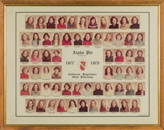 Epsilon Chi Chapter Composite Photograph, 1977-1978