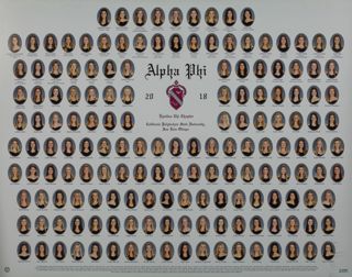 Epsilon Chi Chapter Composite Photograph, 2018