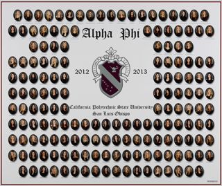 Epsilon Chi Chapter Composite Photograph, 2012-2013