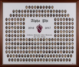Epsilon Chi Chapter Composite Photograph, 2016-2017
