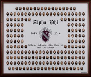 Epsilon Chi Chapter Composite Photograph, 2013-2014