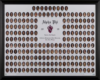 Epsilon Chi Chapter Composite Photograph, 2019