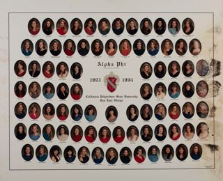 Epsilon Chi Chapter Composite Photograph, 1993-1994