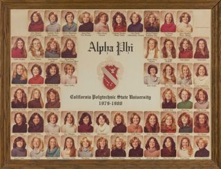 Epsilon Chi Chapter Composite Photograph, 1979-1980