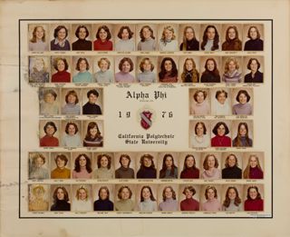 Epsilon Chi Chapter Composite Photograph, 1976