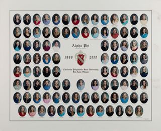 Epsilon Chi Chapter Composite Photograph, 1999-2000