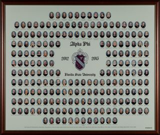 Gamma Phi Chapter Composite Photograph, 2012-2013
