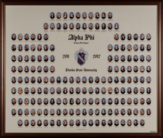 Gamma Phi Chapter Composite Photograph, 2011-2012