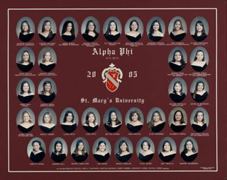 Iota Beta Chapter Composite Photograph, 2005