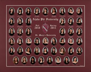 Iota Beta Chapter Composite Photograph, 2010-2011