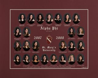 Iota Beta Chapter Composite Photograph, 2007-2008