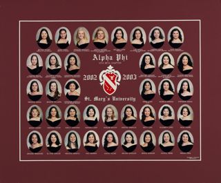 Iota Beta Chapter Composite Photograph, 2002-2003