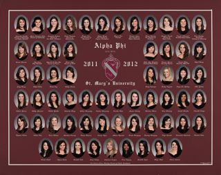 Iota Beta Chapter Composite Photograph, 2011-2012