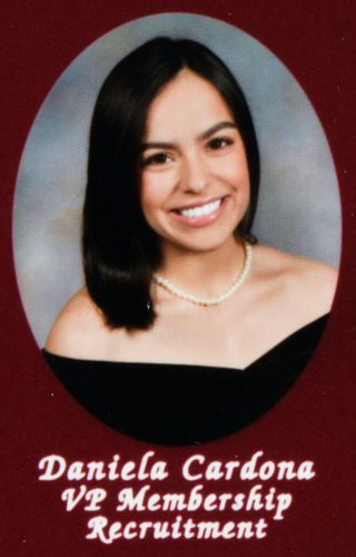 Iota Beta Chapter Composite Detail, Daniela Cardona, 2019-2020