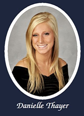 Omicron Chapter Composite Detail, Danielle Thayer, 2012-2013