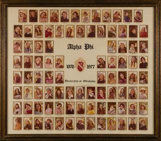 Phi Chapter Composite Photograph, 1976-1977