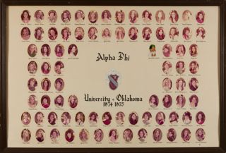 Phi Chapter Composite Photograph, 1974-1975