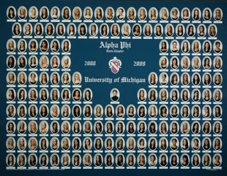 Theta Chapter Composite Photograph, 2008-2009