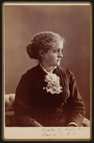 Martha Foote Cabinet Card, c. 1876