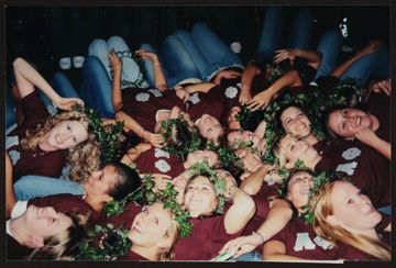 Beta Omicron Chapter New Members Photograph, Fall 2002