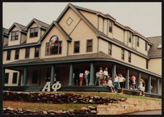 Eta Alpha Chapter House Photograph, 1991