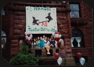 Eta Tau Chapter Members at Teeter-Totter-A-Thon Photograph