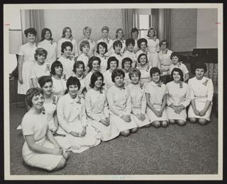 Delta Upsilon Charter Members at Installation Photograph, November 20, 1964