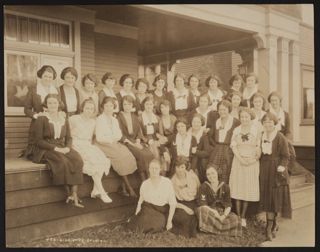Sigma Chapter Group Photograph, c. 1922