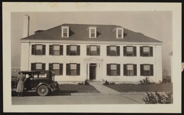 Beta Mu Chapter House Photograph, 1933