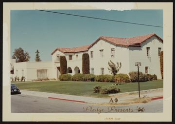 Beta Epsilon Chapter House Photograph, 1966