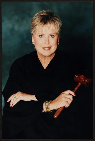 Veronica B. Mathein in Judge's Robe Photograph, August 2001