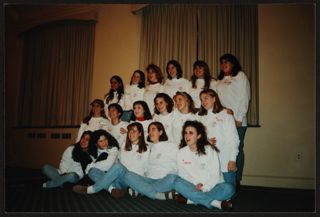 Eta Pi Chapter New Members on Bid Day Photograph, 1995