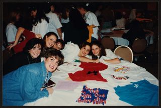 T-Shirt Exchange at Leadership Conference Photograph, 1993