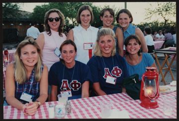 Chapter Advisers and Collegians at Awards Dinner Photograph, 1990s